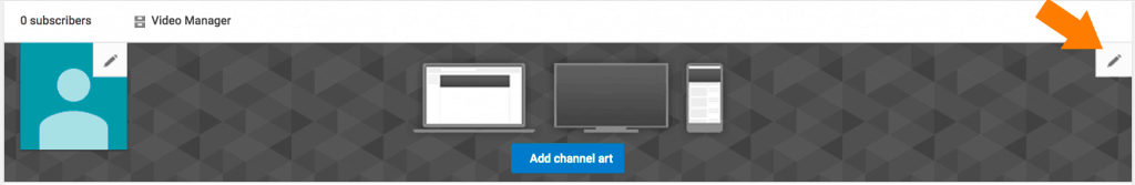Edit YouTube Channel Art