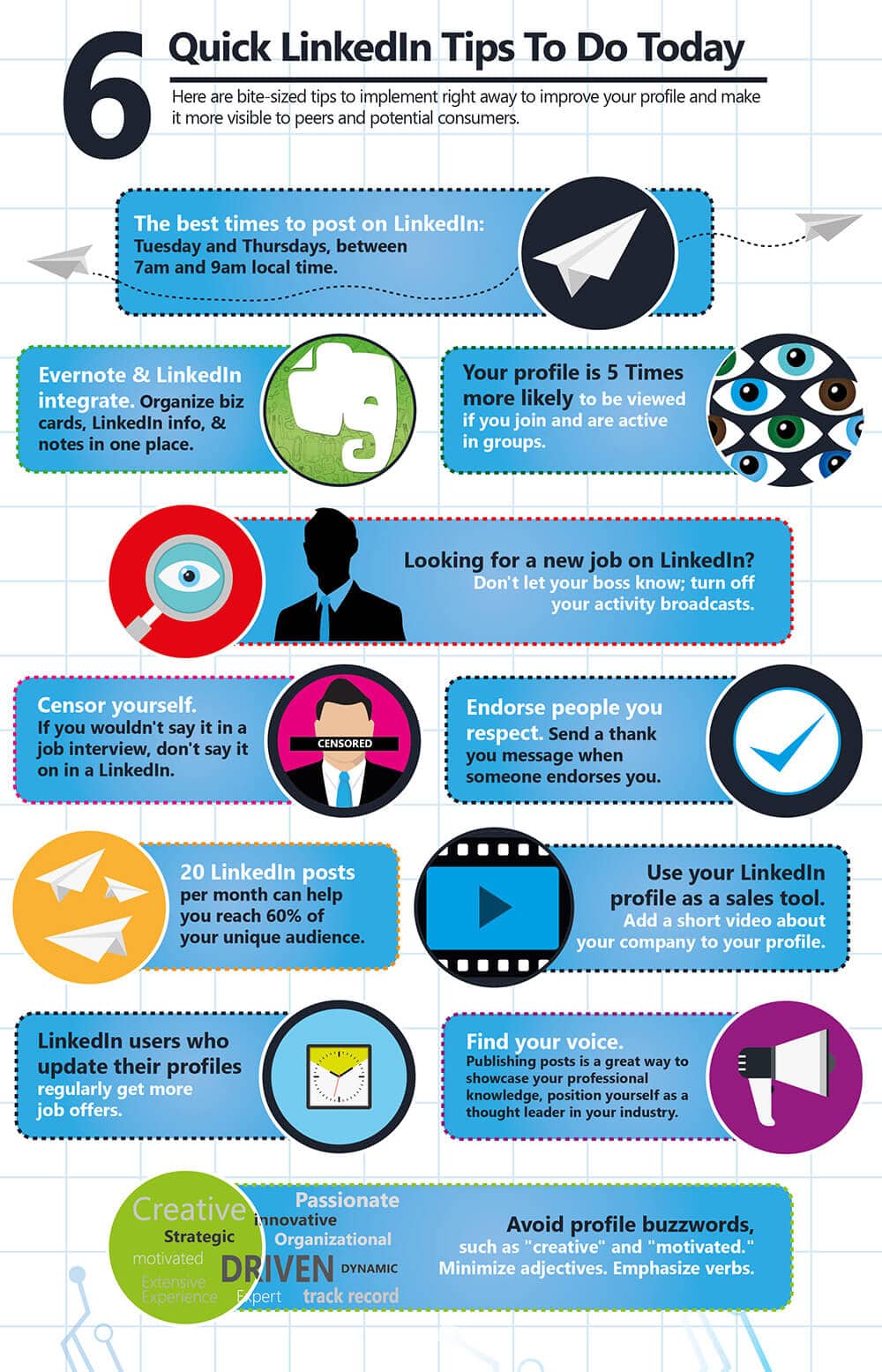 LinkedIn Ultimate Cheat Sheet: A Visual Guide To Achieving LinkedIn Profile Perfection In 7 Steps Part 9