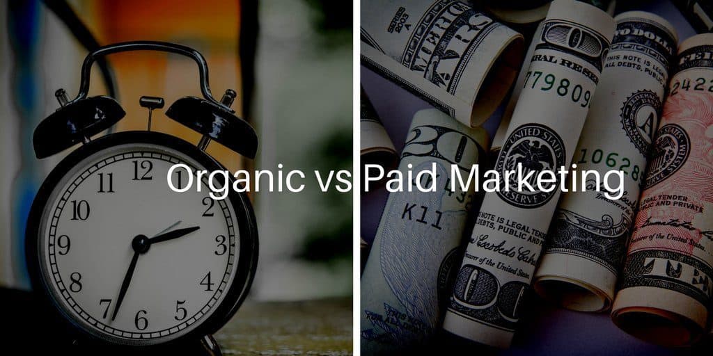 Organic vs Paid Marketing: Where you should invest your money.