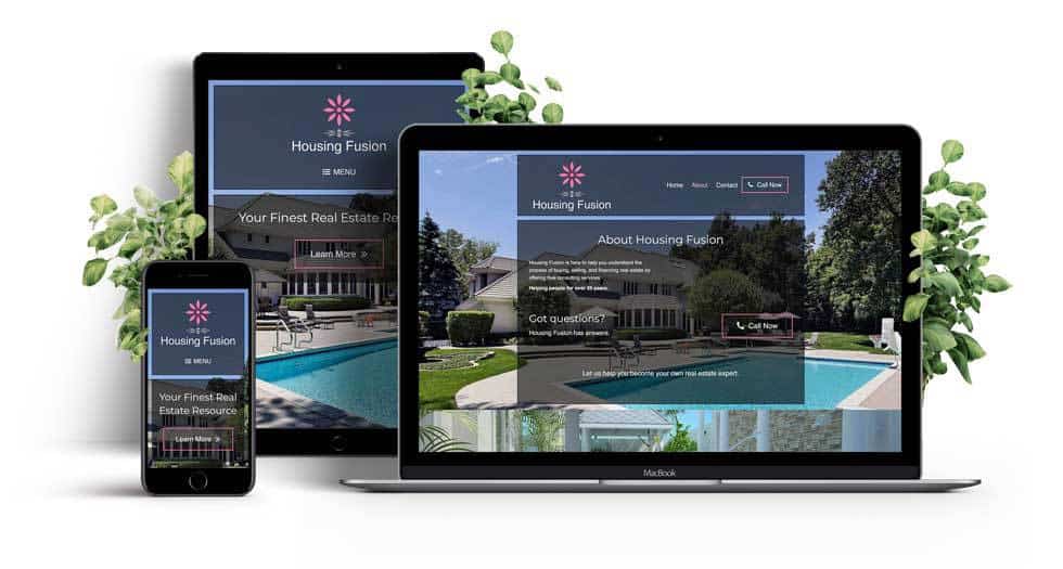 Real Estate Consultant Responsive Website Showcase