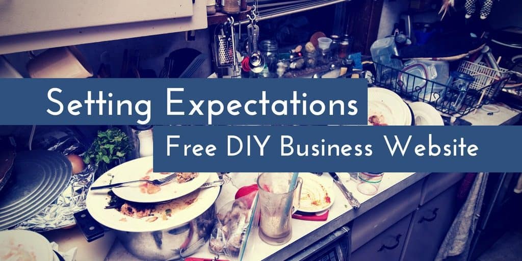 What To Expect With A Free DIY Business Website