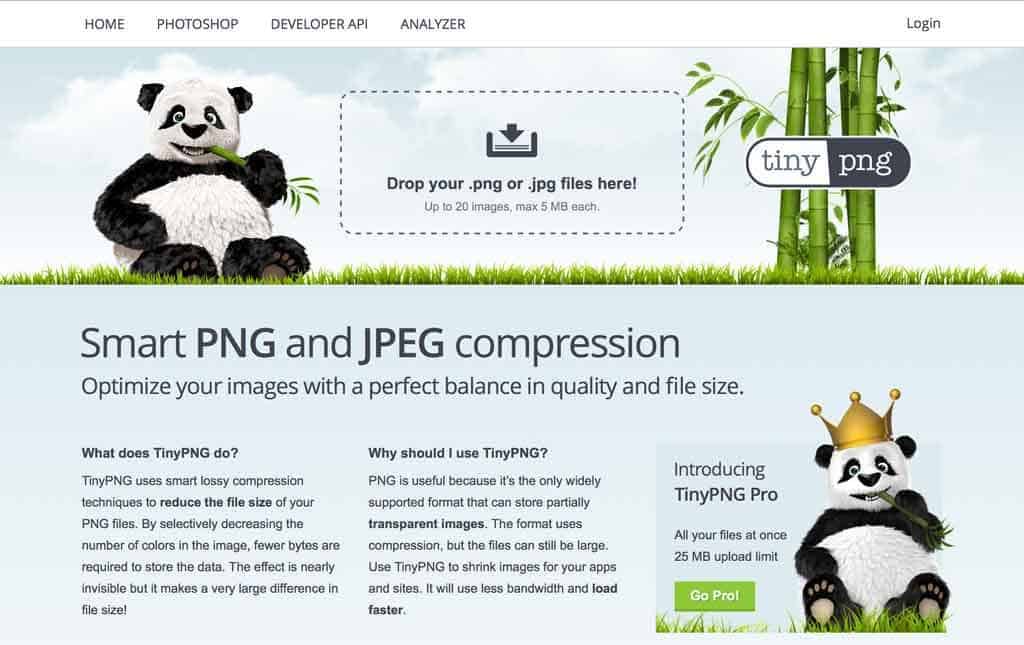 Tiny PNG Website