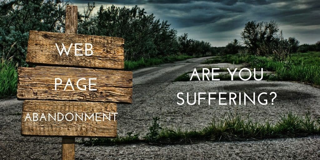 Is Your Website Suffering From Web Page Abandonment?